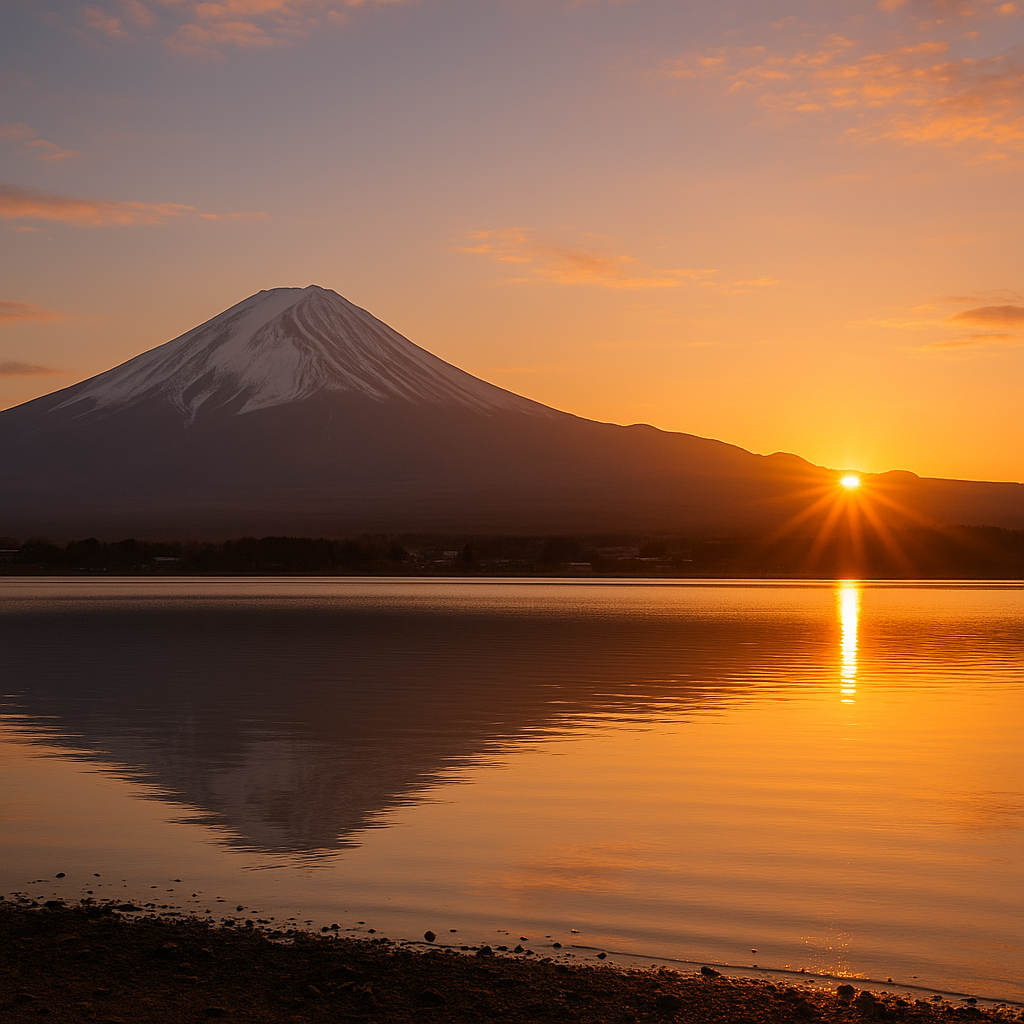 후지산 일출 명소 TOP3