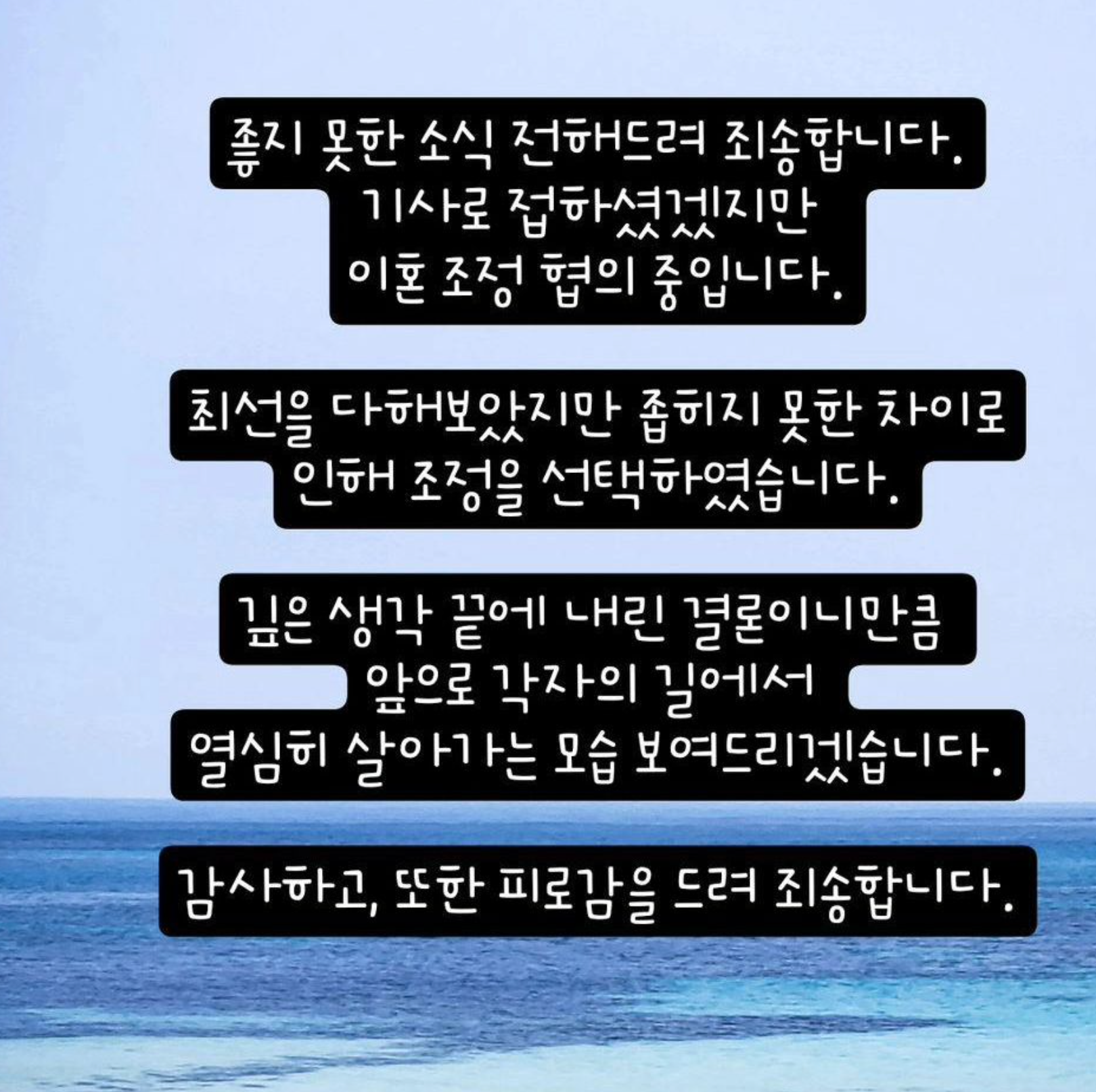 성우 겸 방송인 서유리이혼 발표(최병길 PD와 결혼 5년 만에 이혼 발표)