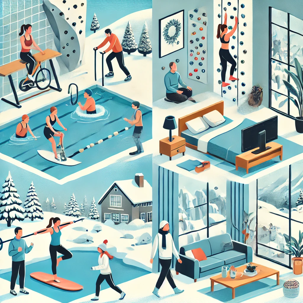 겨울철 활동으로 건강 유지하기