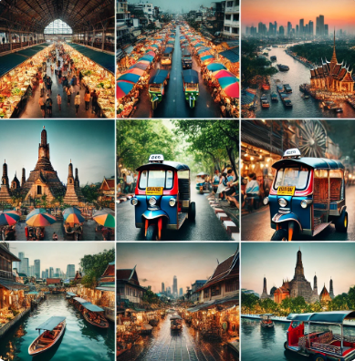 방콕 여행 사진