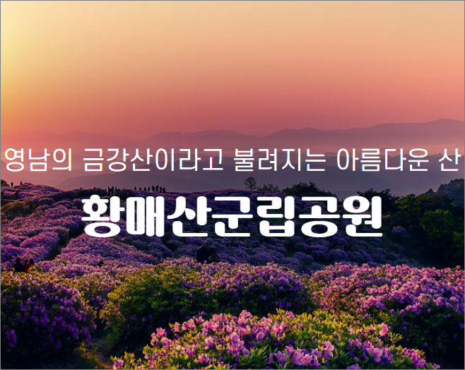 황매산 군립고원