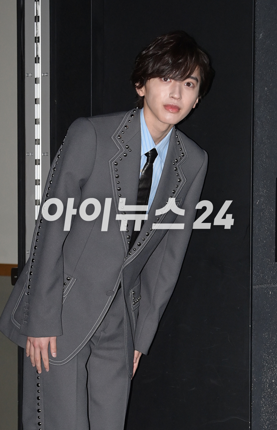 일본 배우 미치에다 슌스케가 24일 오전 서울 CGV 용산아이파크몰에서 열린 영화 '오늘 밤, 세계에서 이 사랑이 사라진다 해도' 흥행 감사 내한 기자회견에 참석하고 있다. [사진=정소희 기자]