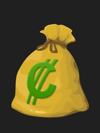 달러주머니사진