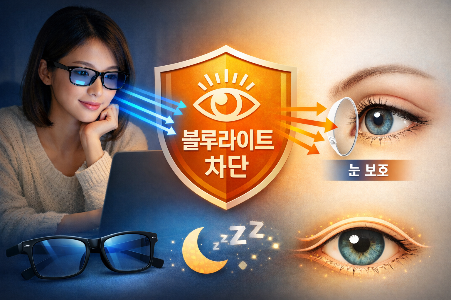 블루라이트차단 습관