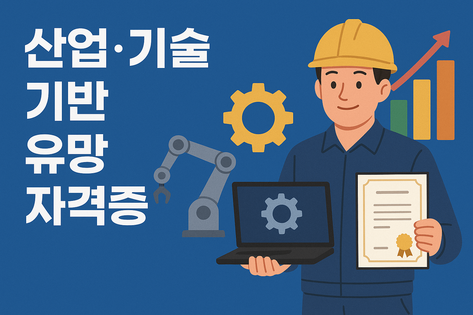 산업기술 기반 유망 자격증