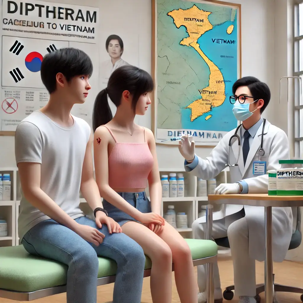 베트남 여행 디프테리아 주의 의심증상 예방