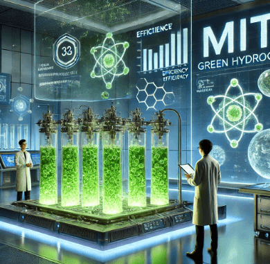 MIT, 녹색 수소 돌파구 발견