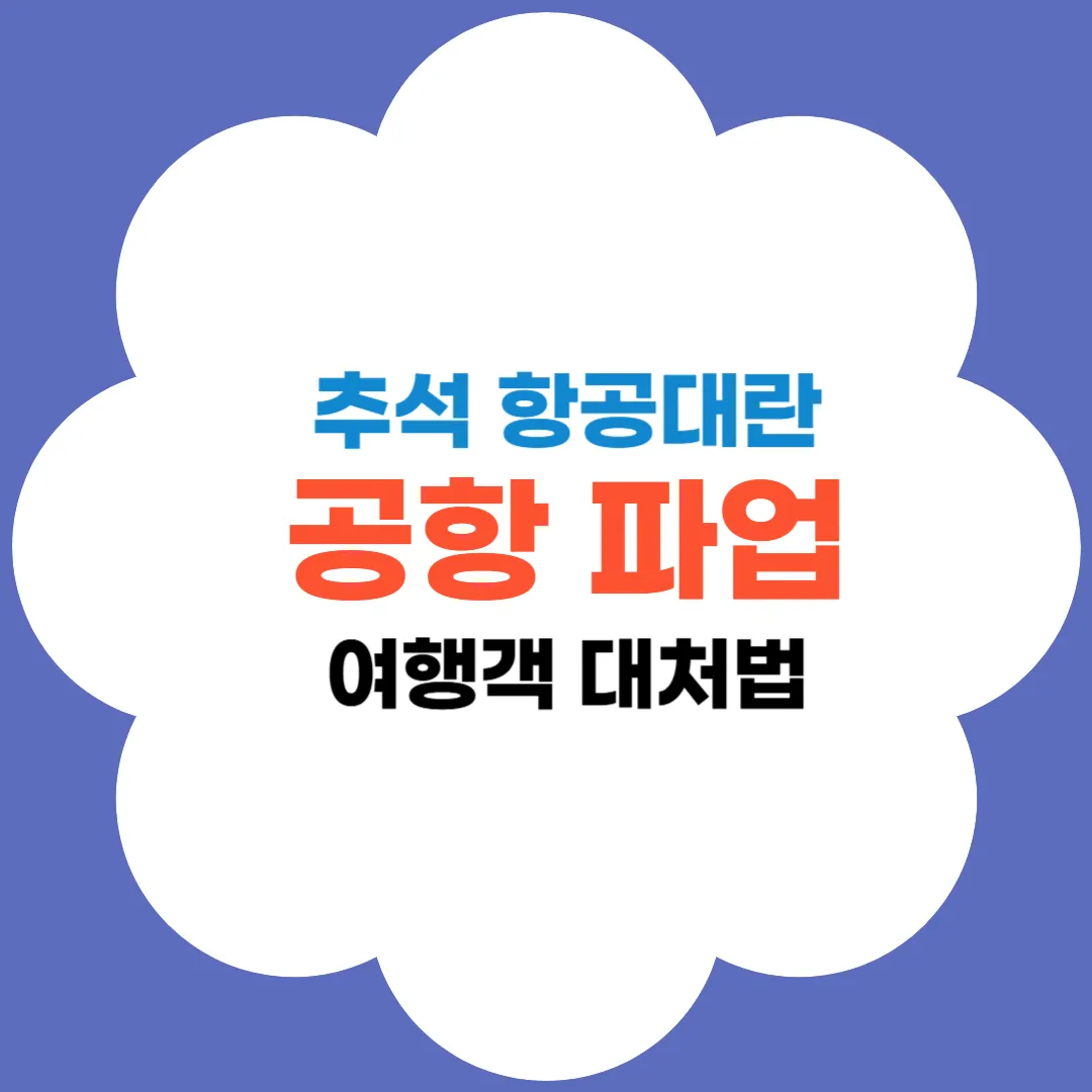 공항 파업 썸네일