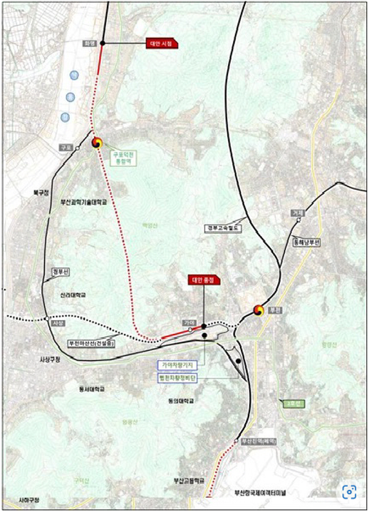 경부선 도심지하화