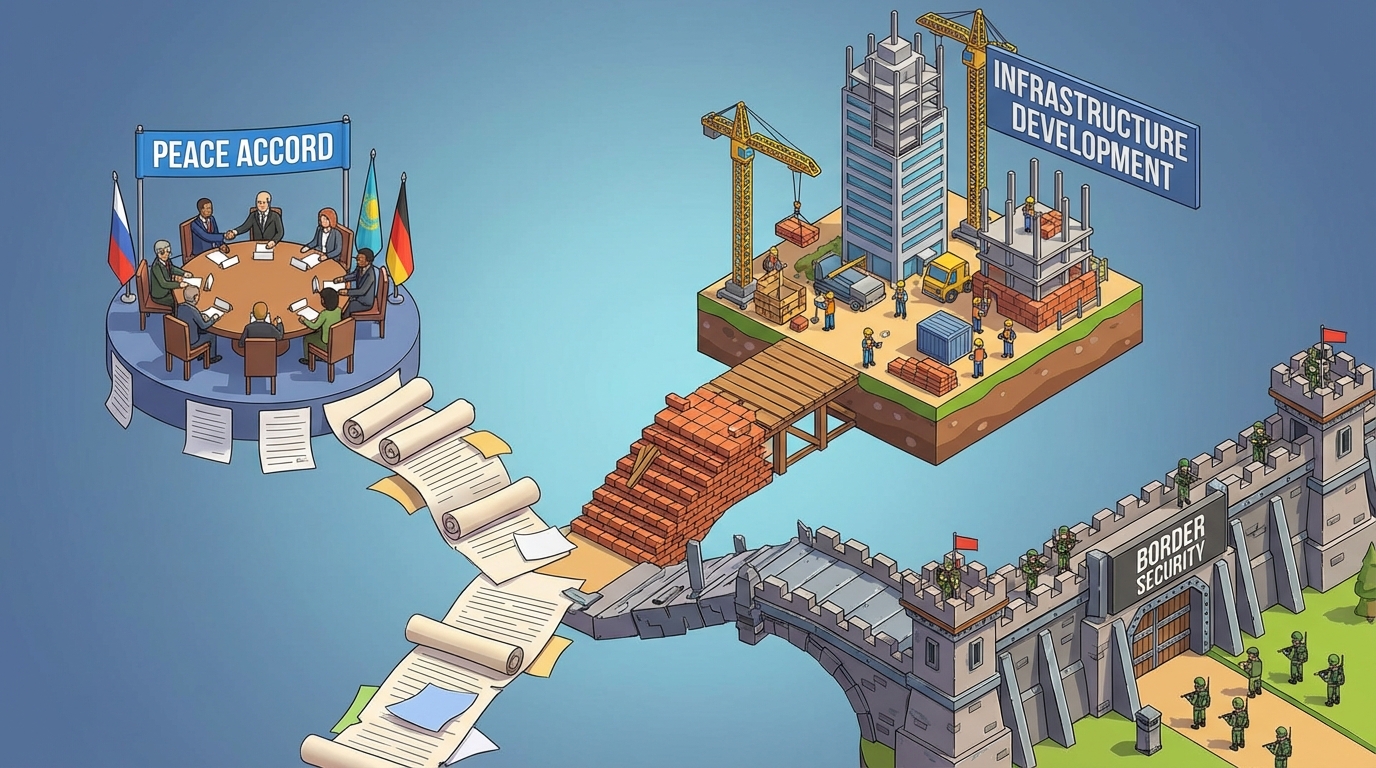 이란 전쟁 종결 방식에 따른 3가지 시나리오 인포그래픽