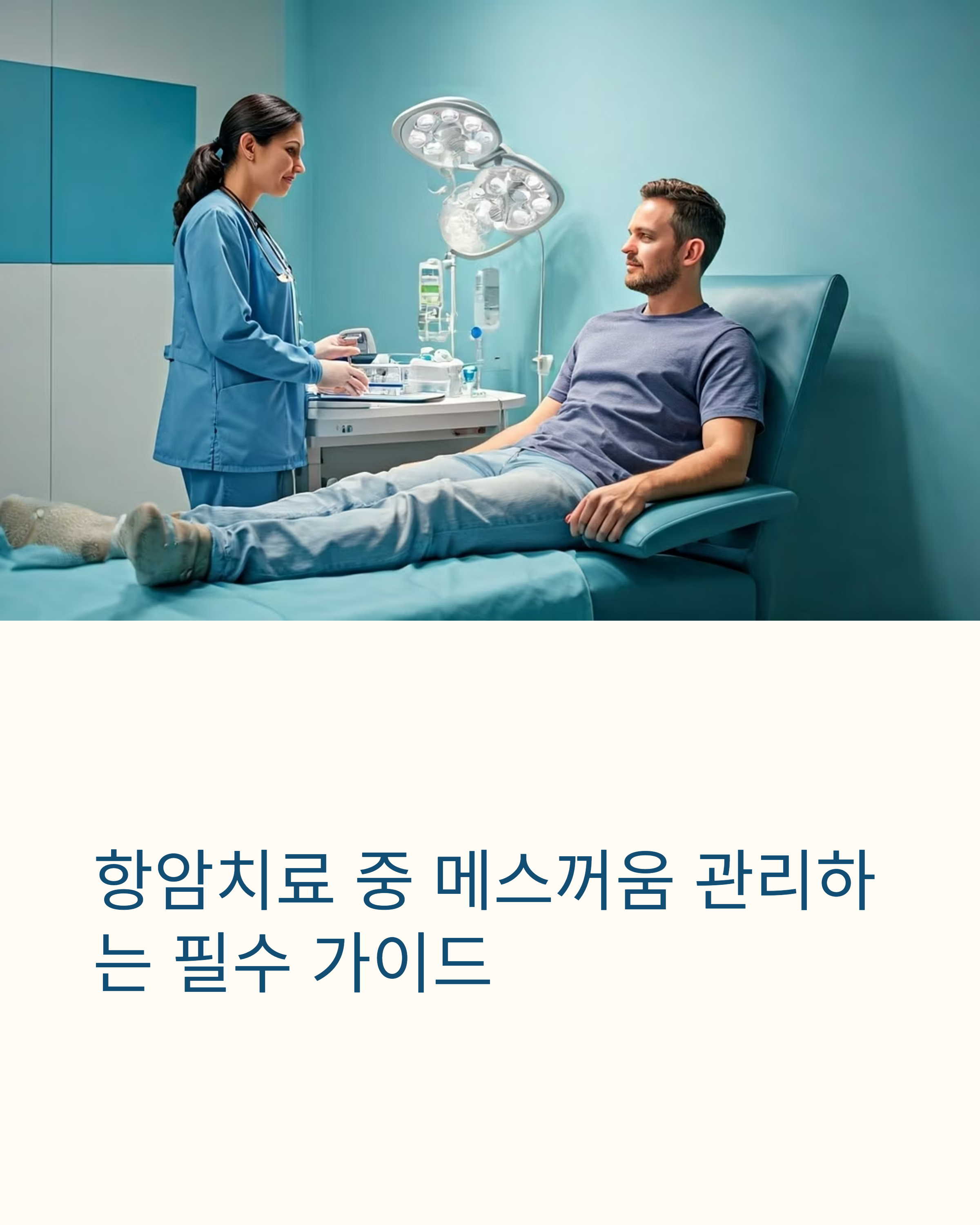 항암치료 메스꺼움 완화를 위한 식이요법 가이드
