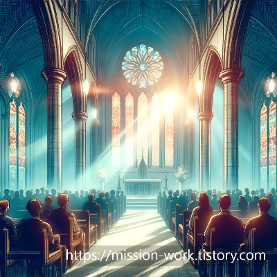 교회 성당 이미지