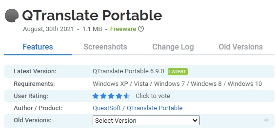 QTranslate-Portable