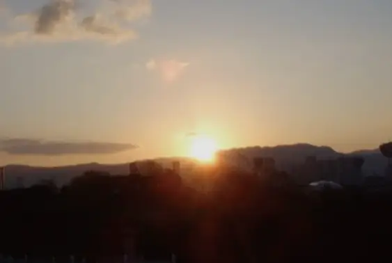 몽촌토성 해돋이