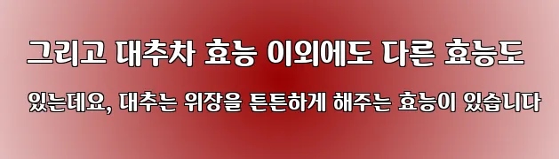  그리고 대추차 효능 이외에도 다른 효능도 있는데요, 대추는 위장을 튼튼하게 해주는 효능이 있습니다
