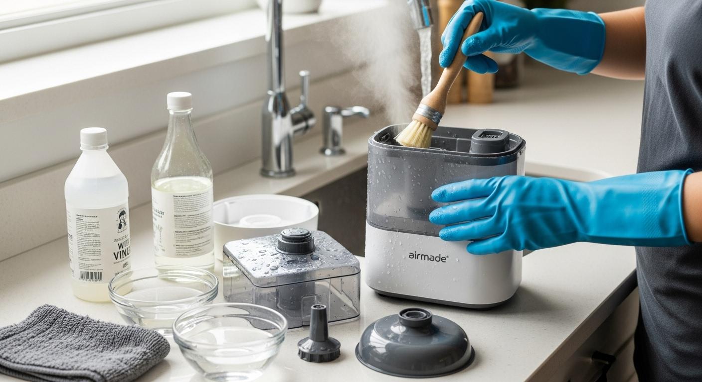 에어메이드 가습기 청소