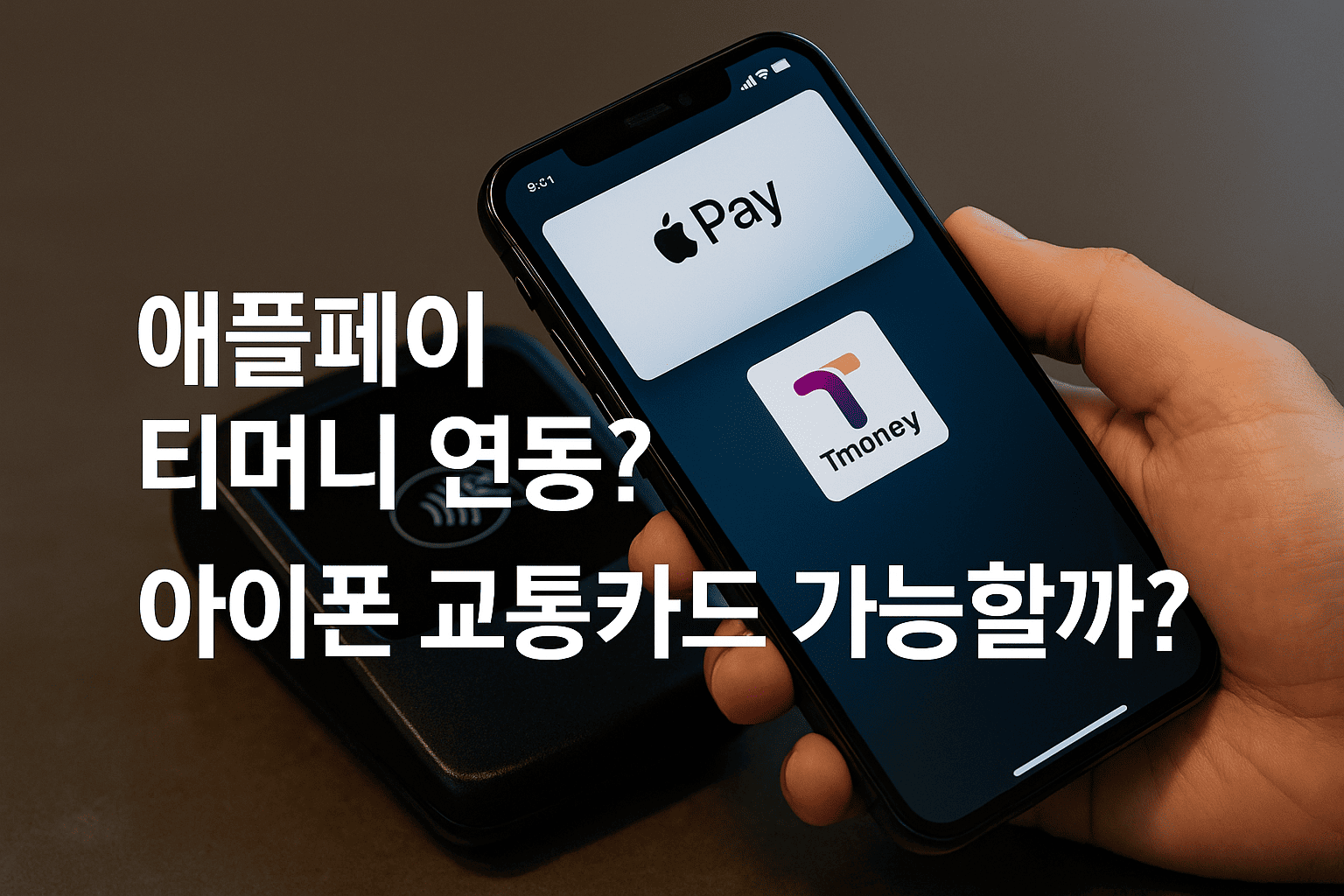 애플페이 티머니 교통카드 연동 가능할까? 아이폰 사용자 필독 가이드