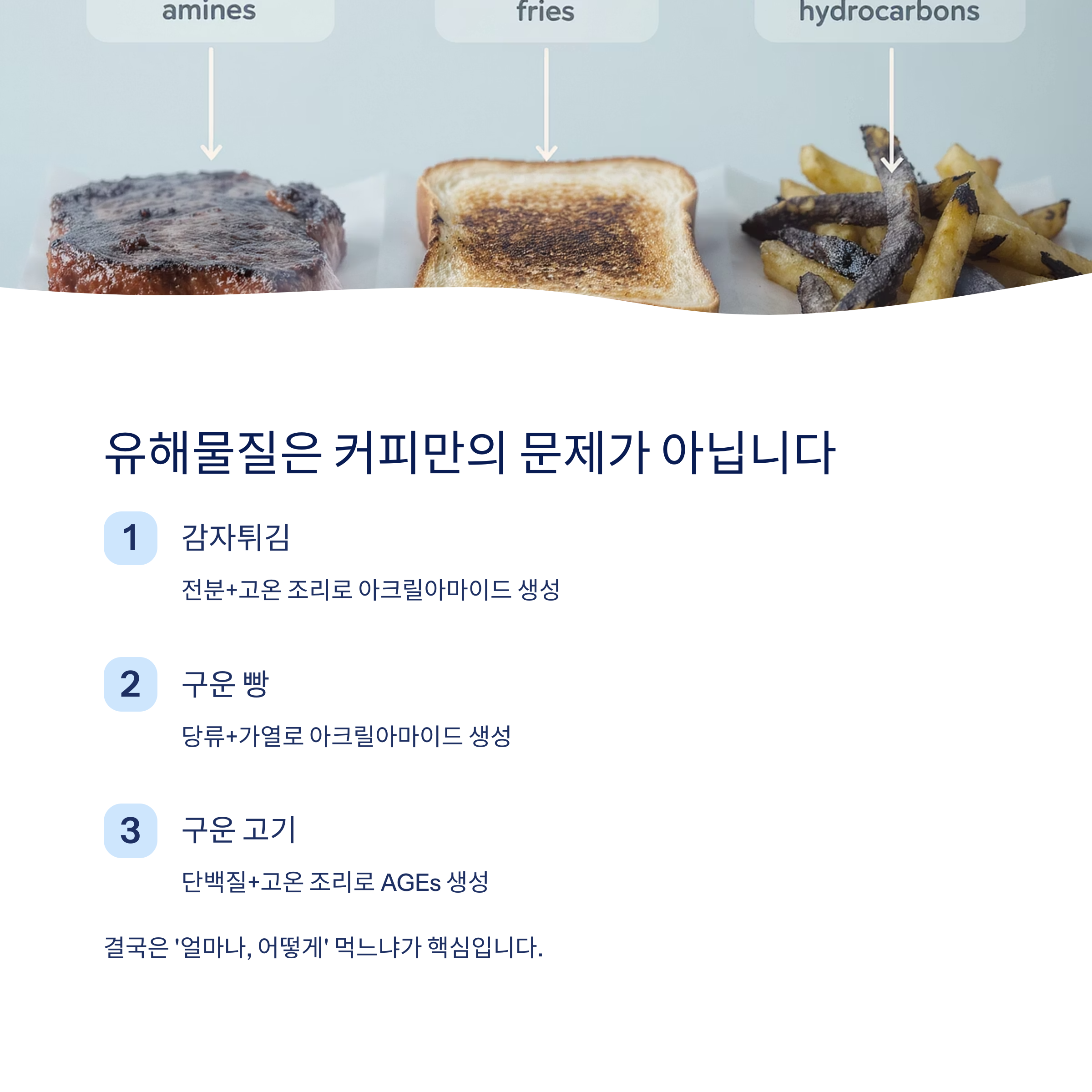커피 외 식품 유해물질