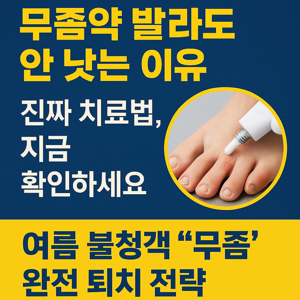 여름 불청객 무좀 ❘ 무좀약 ❘ 무좀 진짜 치료법