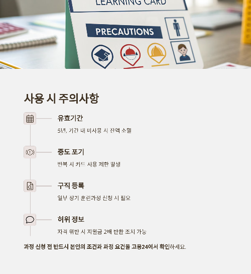 직장인(재직자)을 위한 국민내일배움카드 100% 활용법