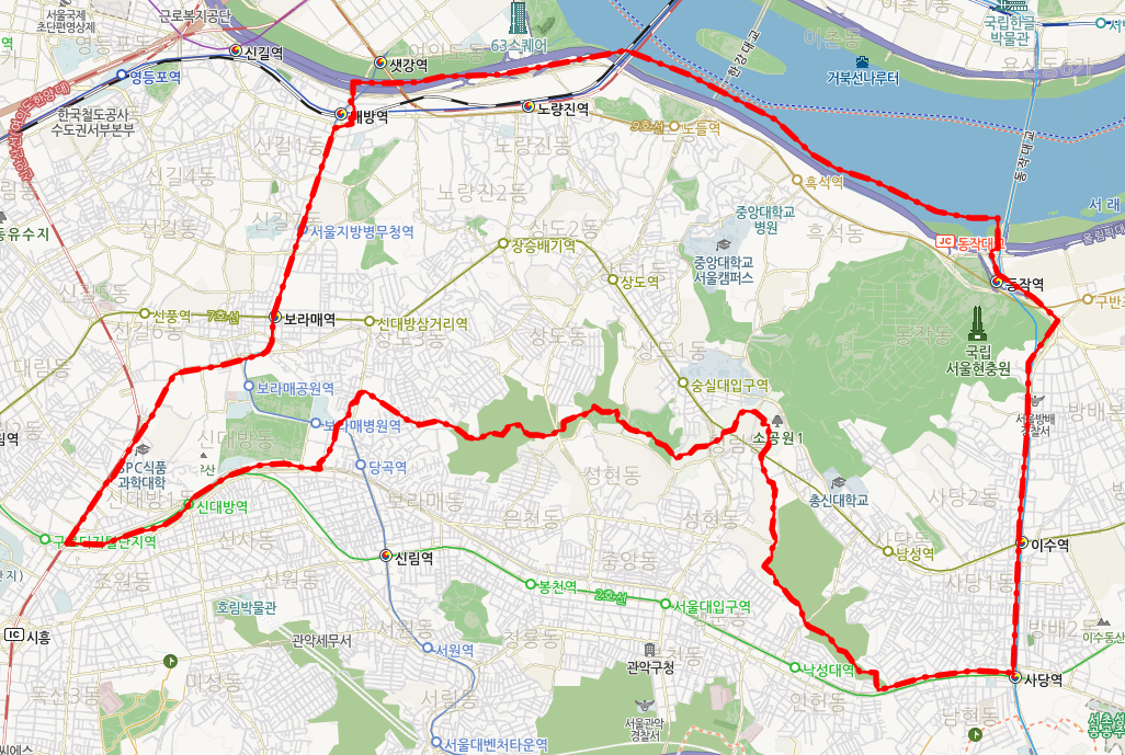 동작구 상업지역