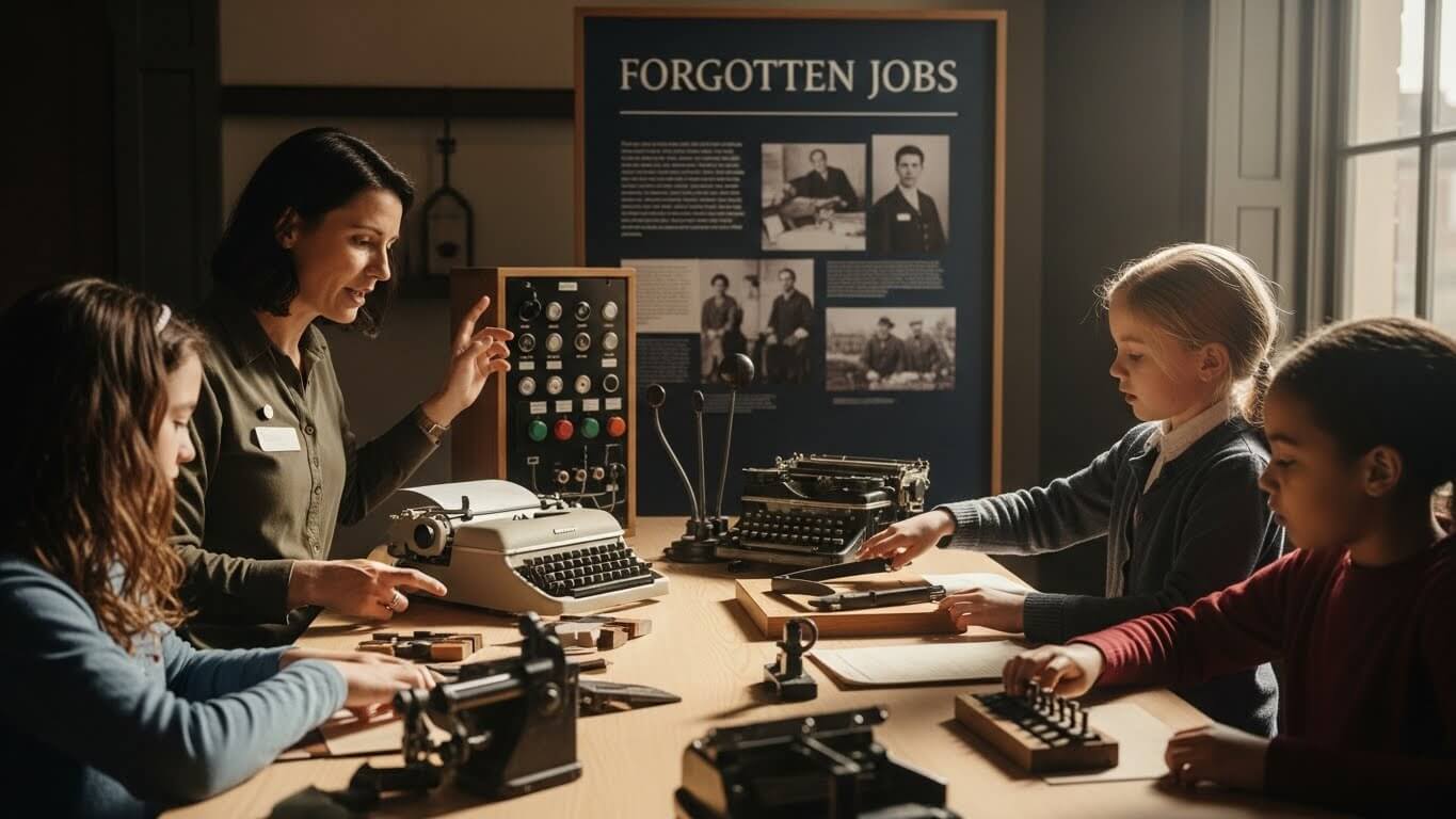 교육에서 사라진 직업을 다루는 방법 관련 사진
