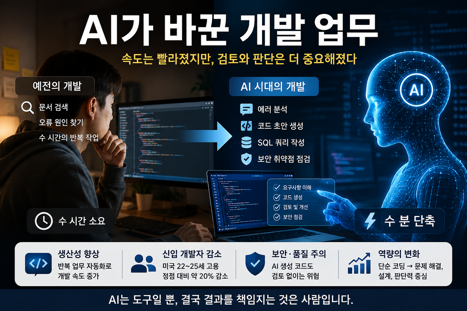 AI 시대 개발자 생존법