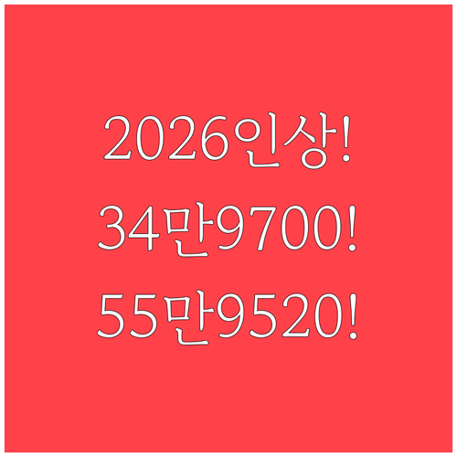2026년 기초연금 인상 확정 단독 ..