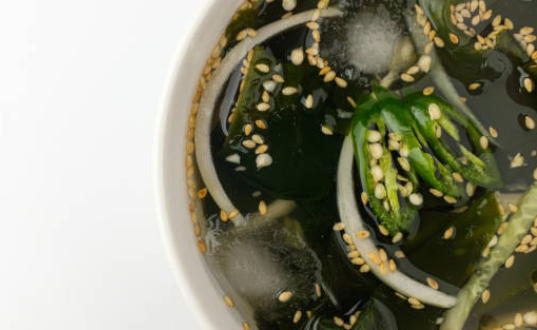 오이냉국 냉면육수