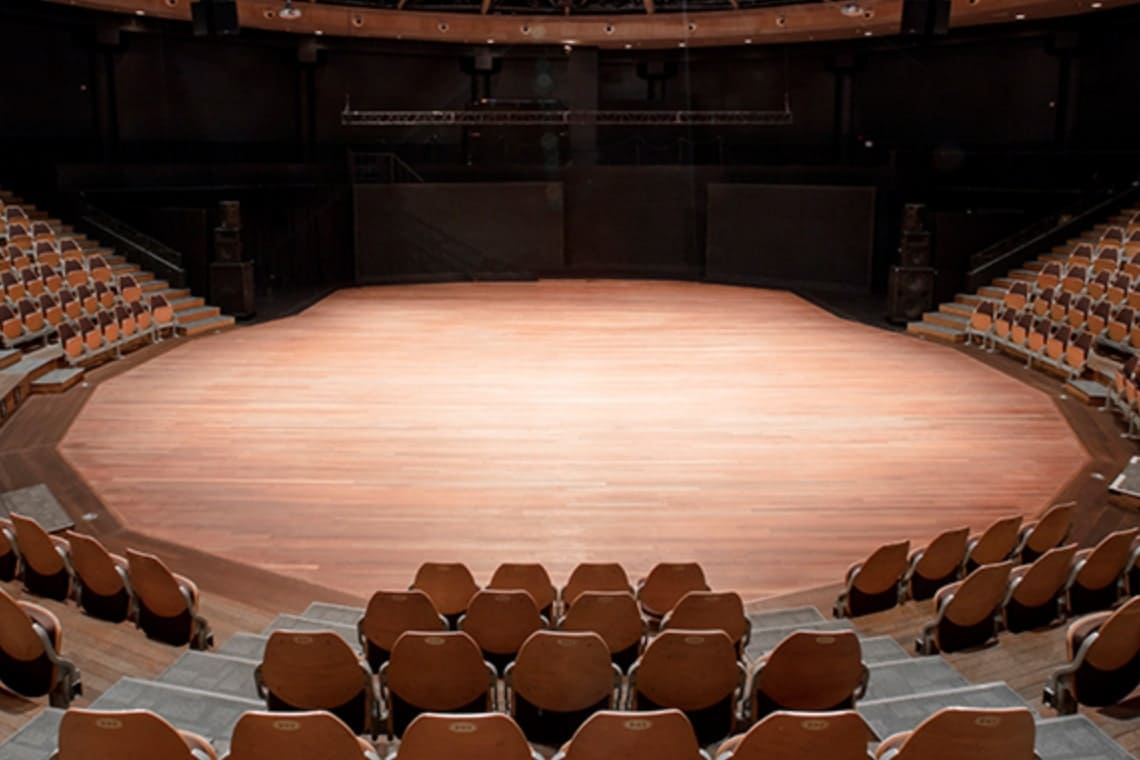 국립극장 하늘극장 D 구역 5열 좌석 시야