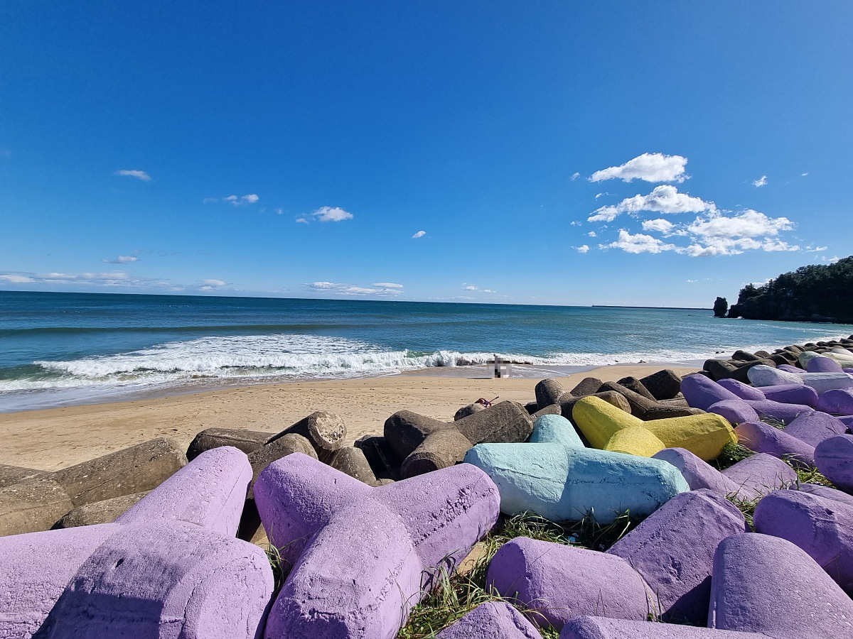 강원도 동해 가볼만한곳 한섬해수욕장 후기 &amp;#124; 주차 빛터널 하대암 산책로
