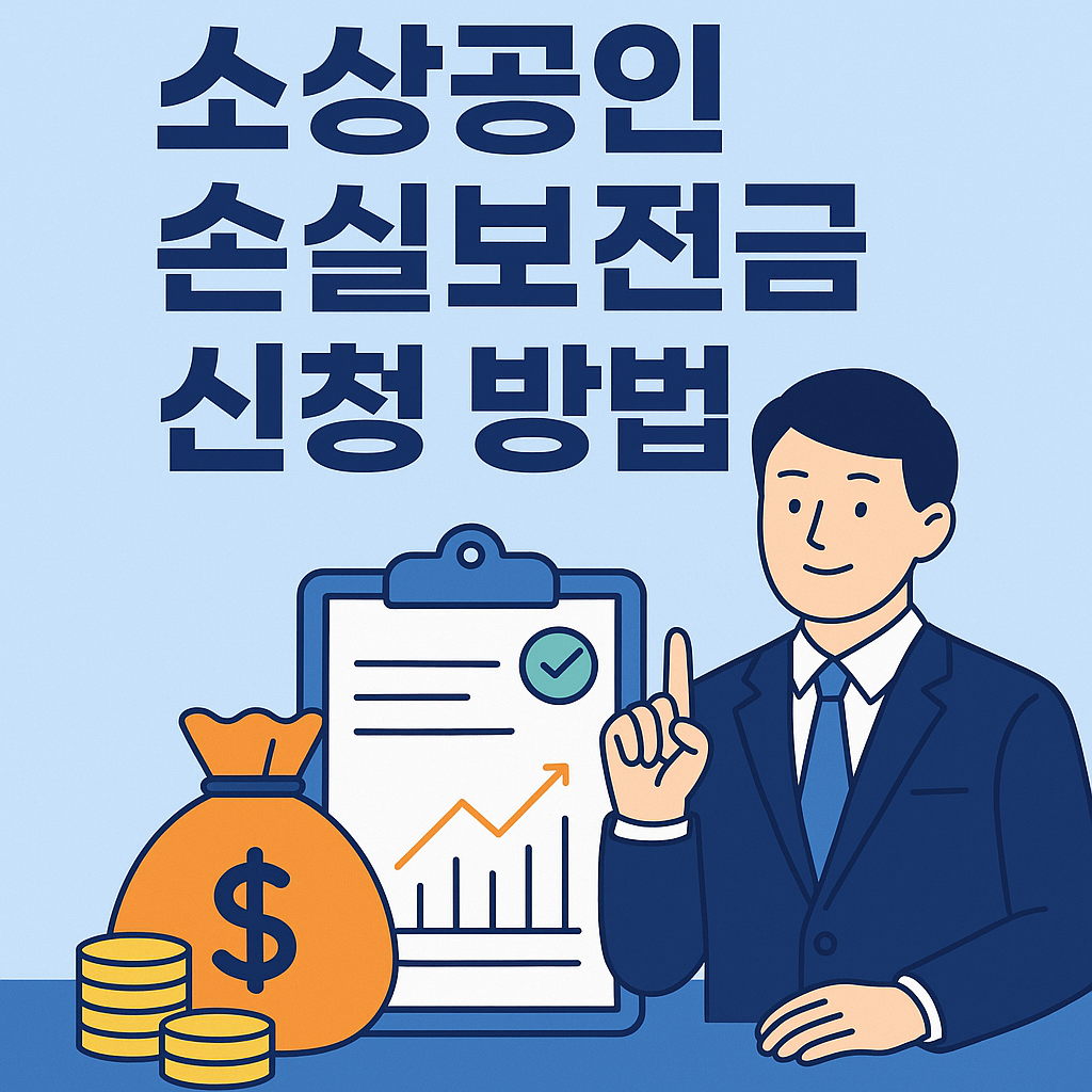 2025년 소상공인 손실보전금 신청 방법 – 지원 대상부터 신청 사이트까지 총정리