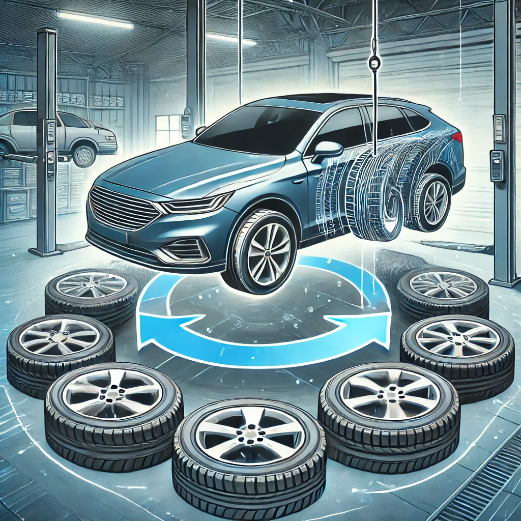 타이어 앞 뒤 교체 언제?