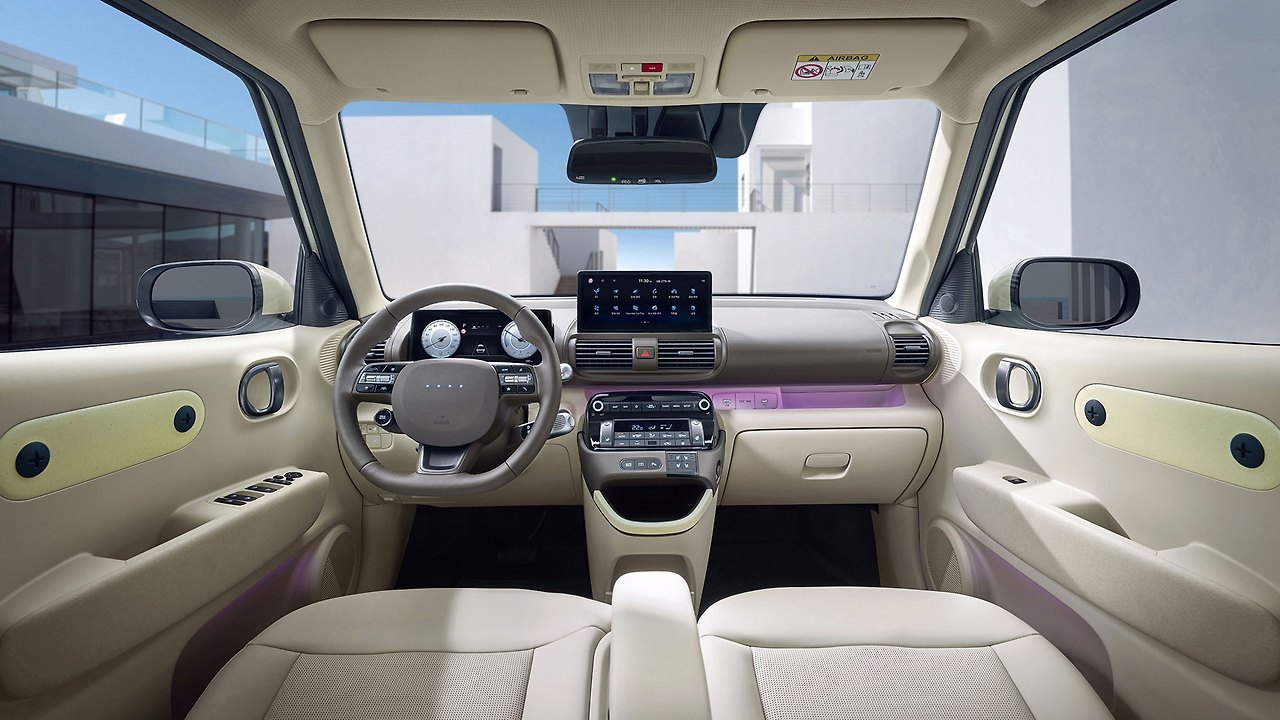 캐스퍼 일렉트릭 실내