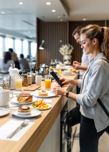 공항 라운지 이용 방법 비행 전 여유롭게 한 잔과 조식