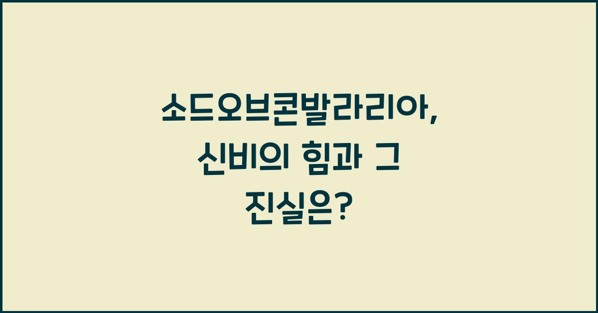 소드오브콘발라리아