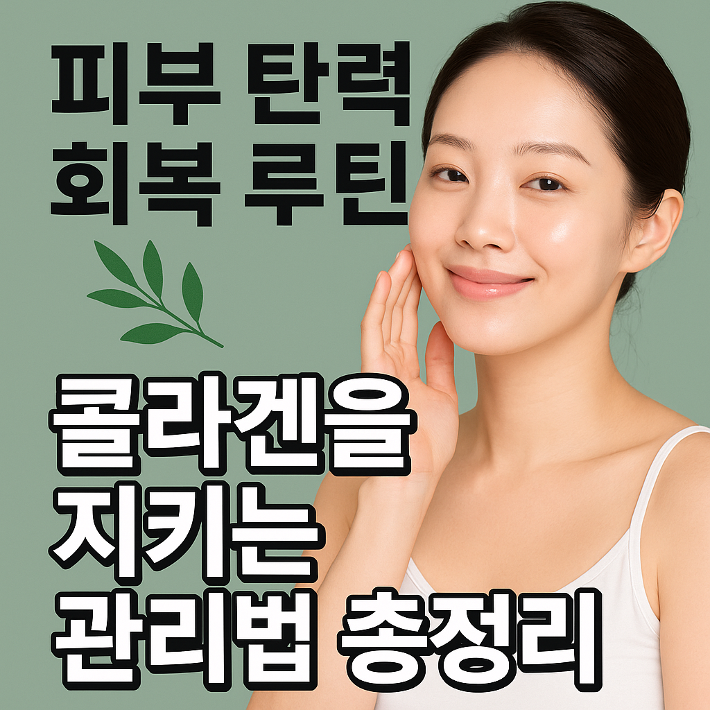 피부 탄력 회복 루틴