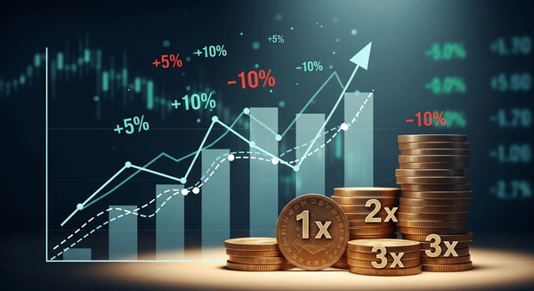 레버리지 ETF 투자 (음의 복리, 단일 종목, 변동성) 관련 사진