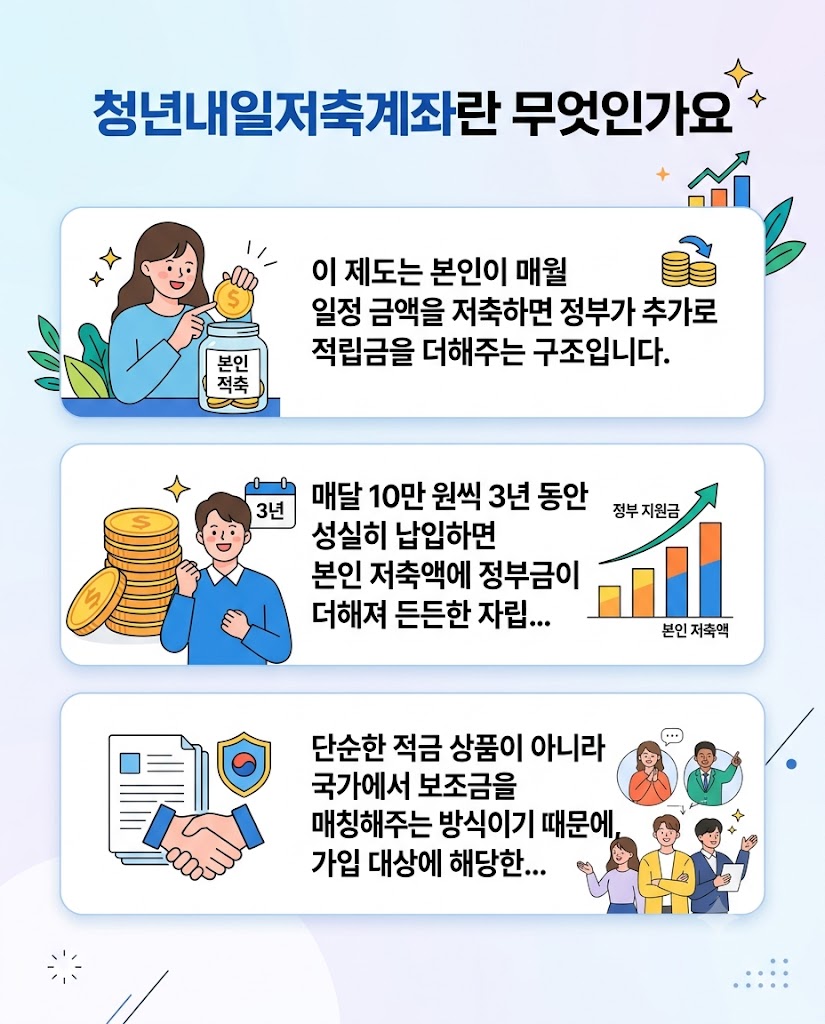 청년내일저축계좌 2027년 준비 필수 가이드, 3년 만기 1,440만 원 받는 핵심 조건