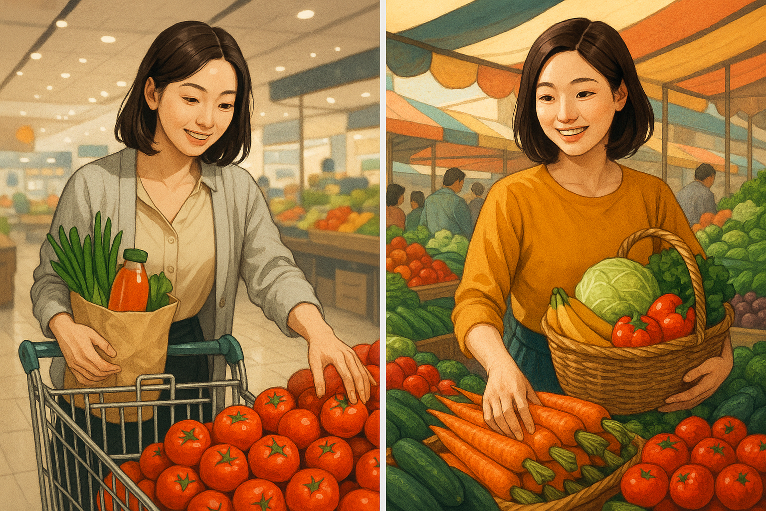 장보는 꿈 해몽