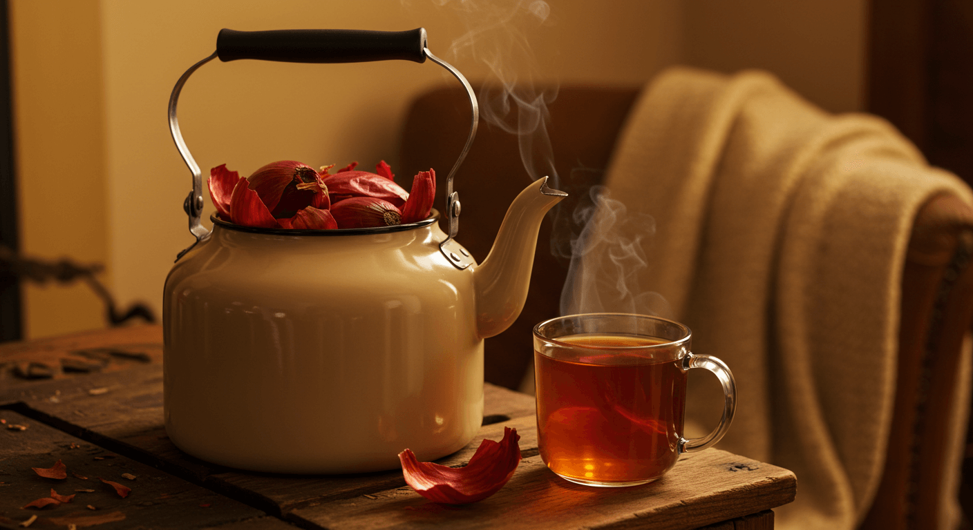 양파껍질차의 효능과 음용법