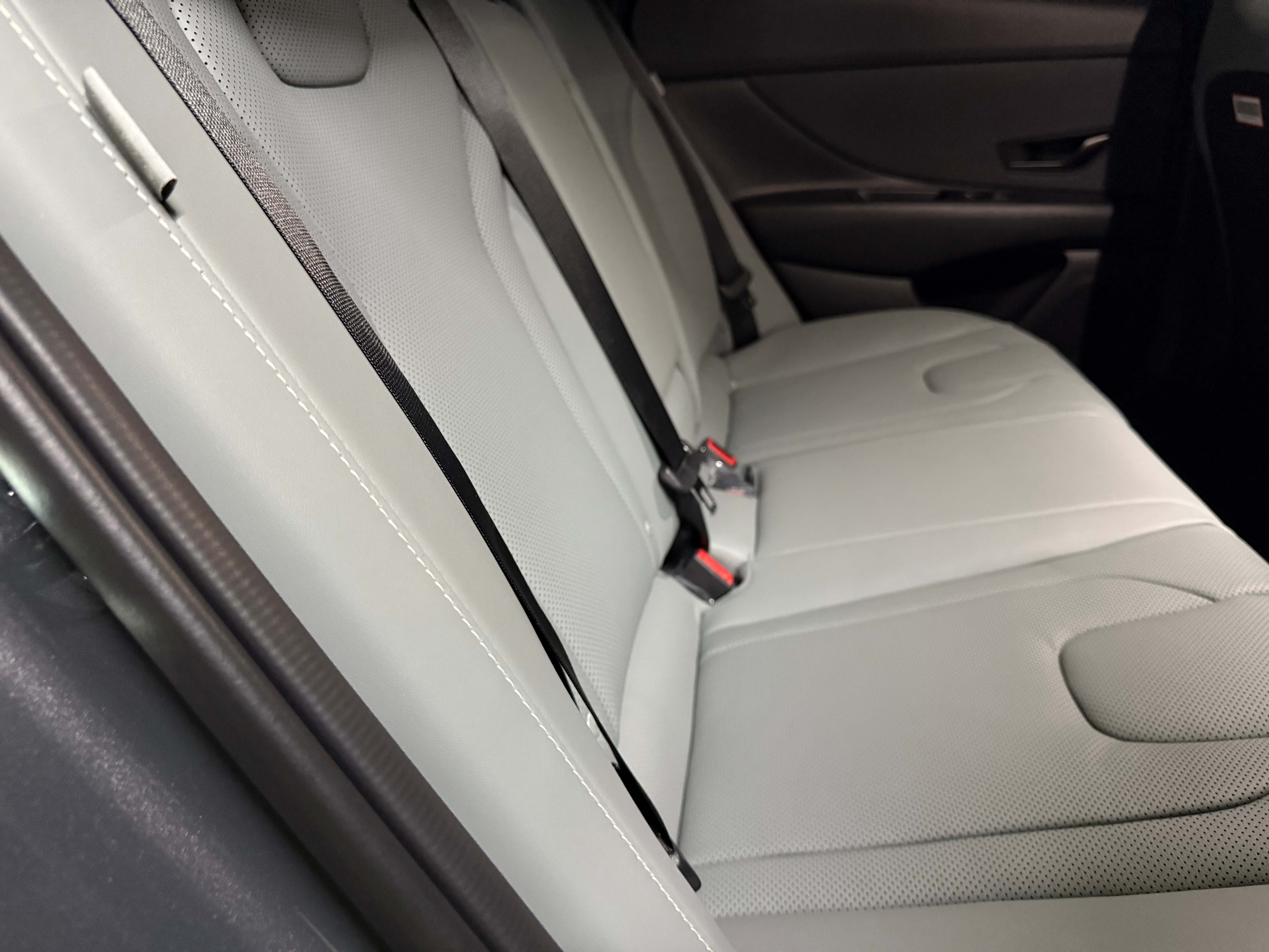 뒷자석 세이지 그린 시트