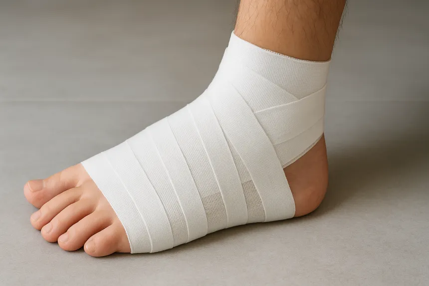발목 접질렀을 때 붓는 이유