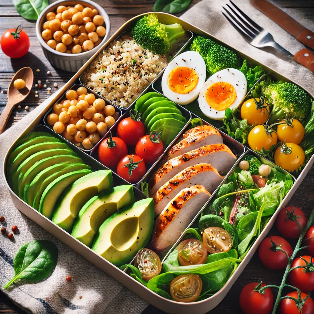 고단백 도시락 - 사진