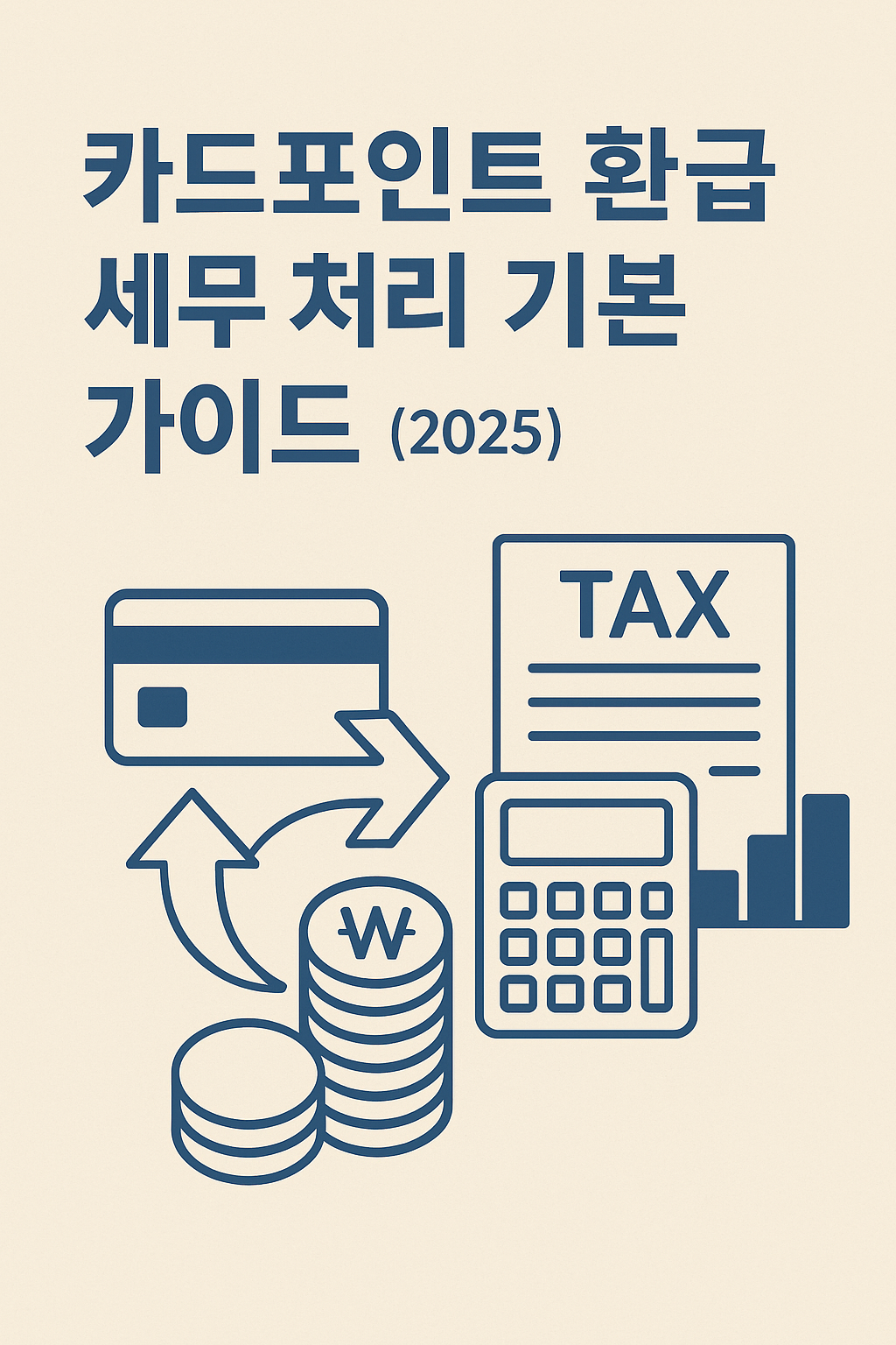 카드포인트 환급 세무 처리 기본 가이드 (2025)