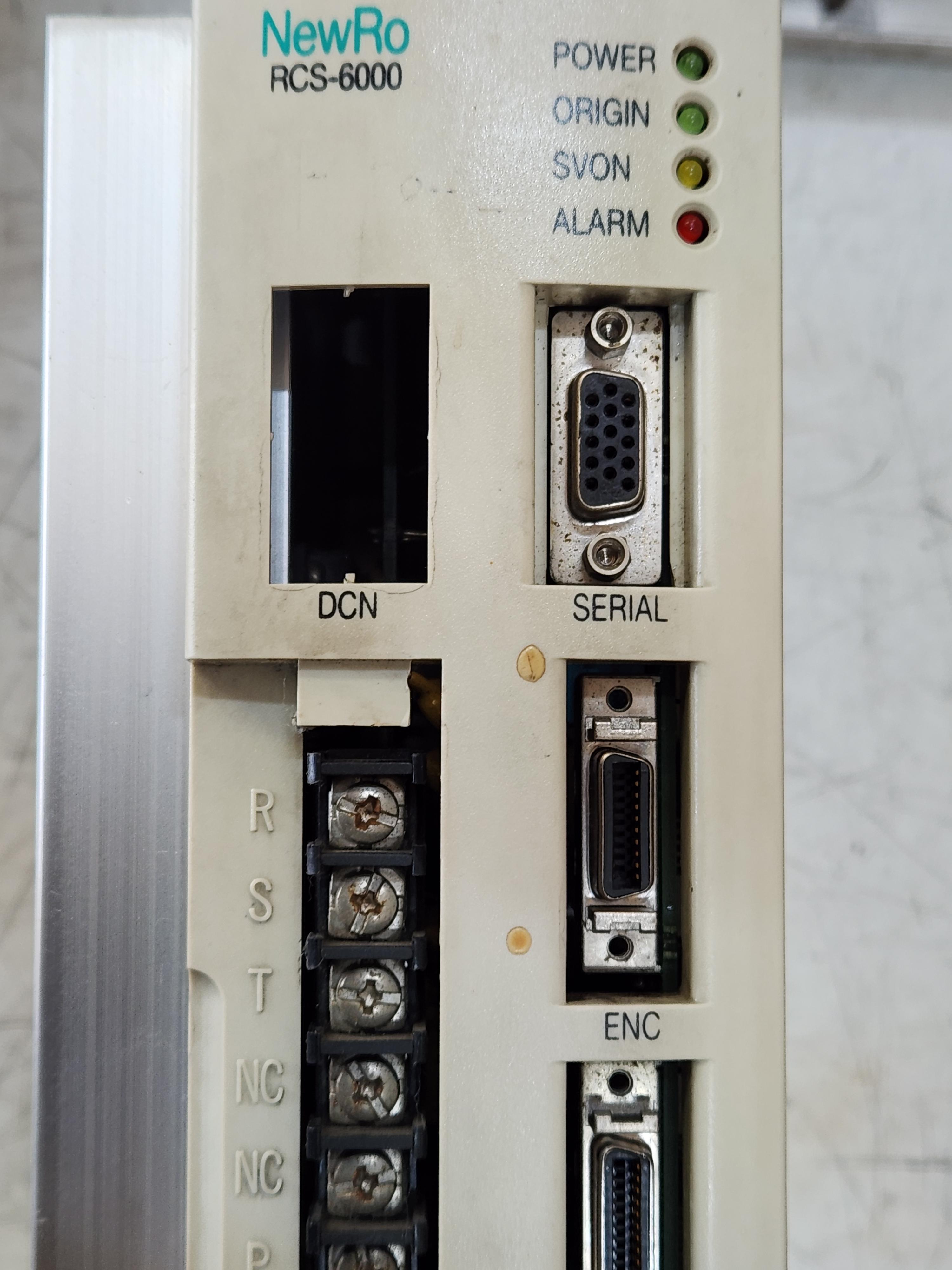 로보스타(ROBOSTAR) 컨트롤러 RCI1 CONTREOLLER RCS-6000 RCI1-6000-NX 전원무감 수리 완료