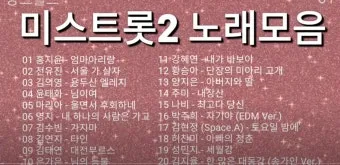 트로트 최신 인기곡 TOP100 무료듣기 매일 업데이트 모음집_18