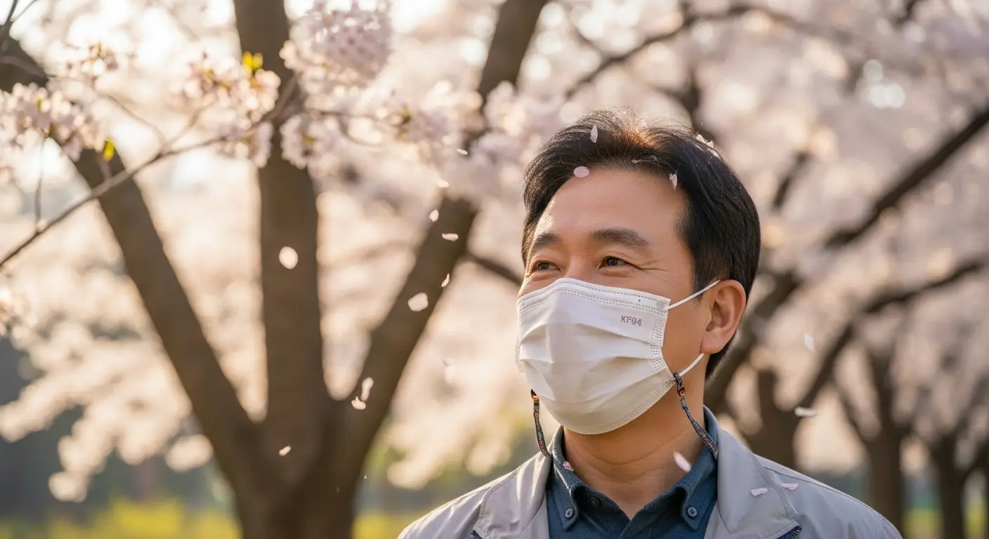 알레르기 비염 원인 꽃가루 봄철 관리