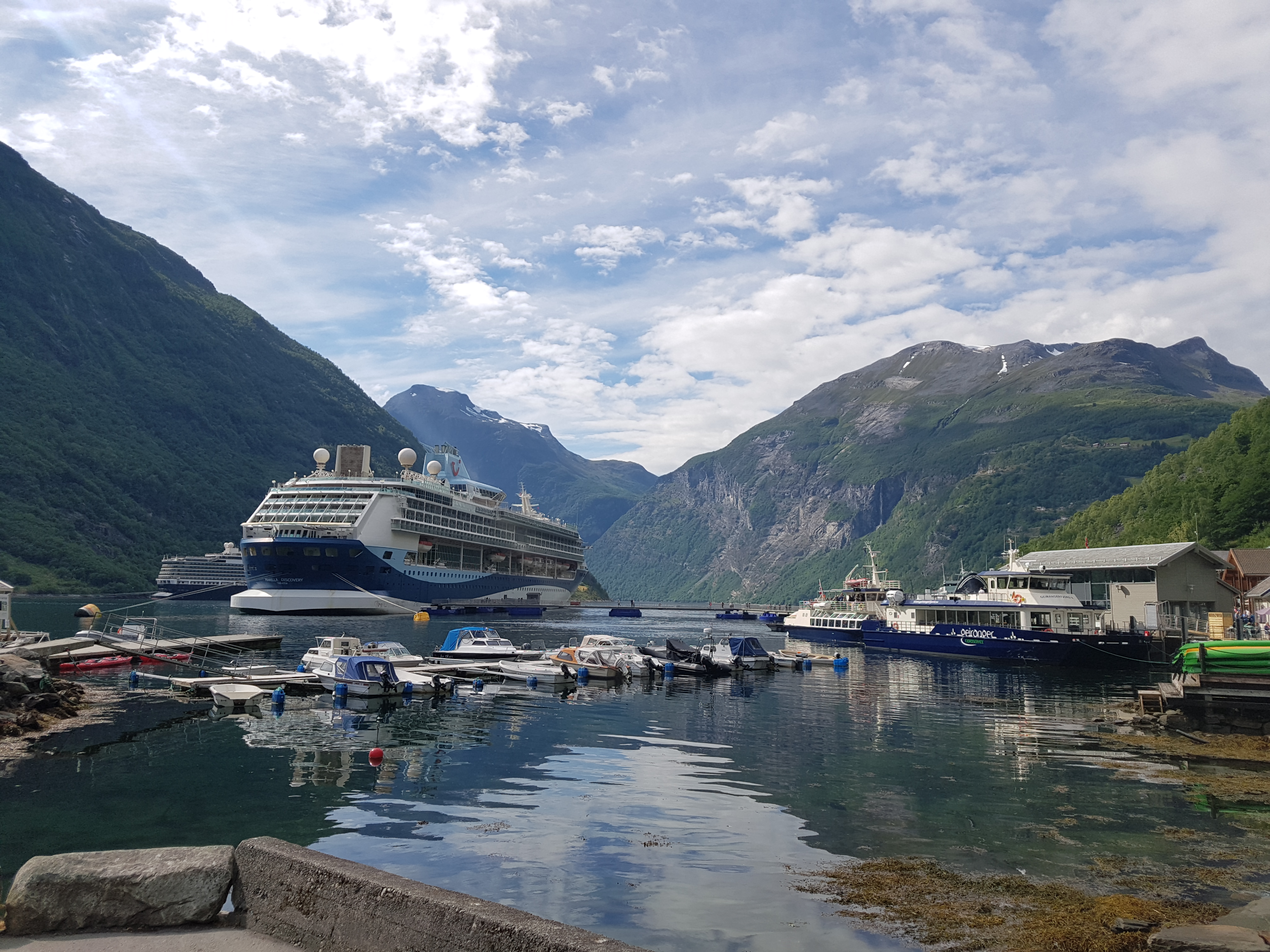 노르웨이 게이랑에르 항구