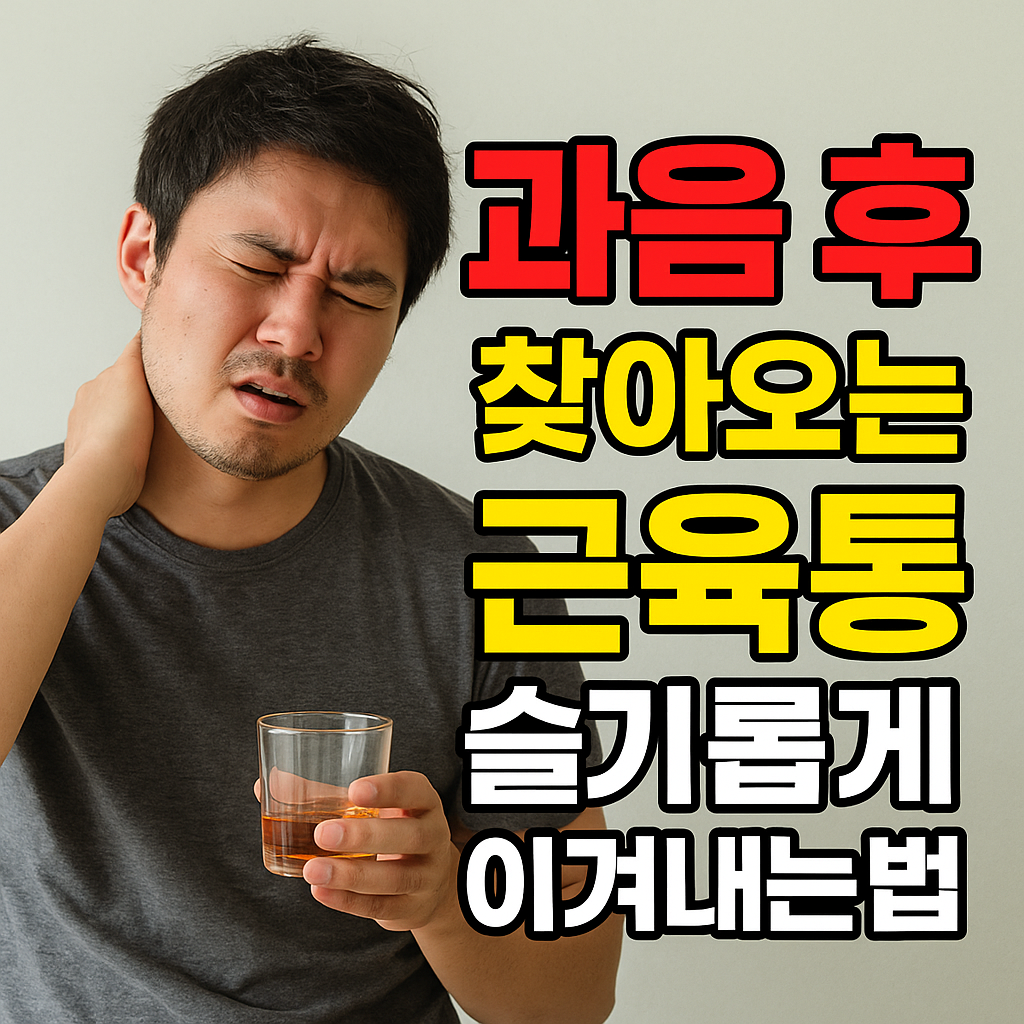 과음 후 찾아오는 근육통